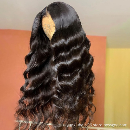 100% Brazilian Virgin Human Hair Body Wave Curly Lace 13*4 wigs 16-28 Inch Cheap price Hair Vendor